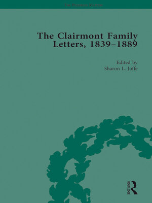 cover image of The Clairmont Family Letters, 1839--1889